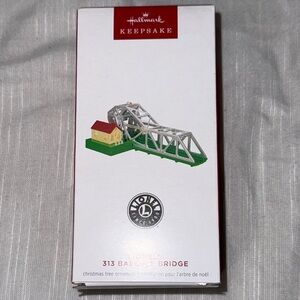 Hallmark Keepsake Lionel 313 Bascule Bridge ornament